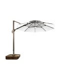 Parasol Home ESPRIT Cinzento escuro Marrom claro 290 x 350 x 280 cm
