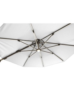 Parasol Home ESPRIT Cinzento escuro Marrom claro 290 x 350 x 280 cm