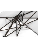 Parasol Home ESPRIT Cinzento escuro Marrom claro 290 x 350 x 280 cm