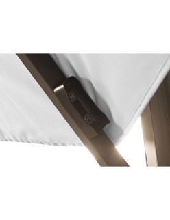 Parasol Home ESPRIT Cinzento escuro Marrom claro 290 x 350 x 280 cm