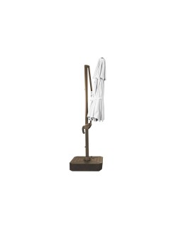 Parasol Home ESPRIT Cinzento escuro Marrom claro 290 x 350 x 280 cm