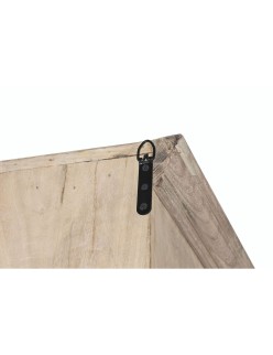 Display Stand Home ESPRIT Natural Teak Mango wood 266 x 46 x 251 cm