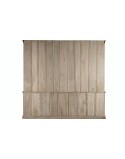Display Stand Home ESPRIT Natural Teak Mango wood 266 x 46 x 251 cm