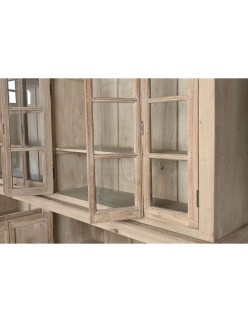 Display Stand Home ESPRIT Natural Teak Mango wood 266 x 46 x 251 cm