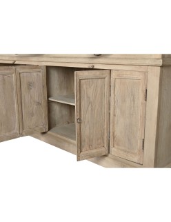 Display Stand Home ESPRIT Natural Teak Mango wood 266 x 46 x 251 cm