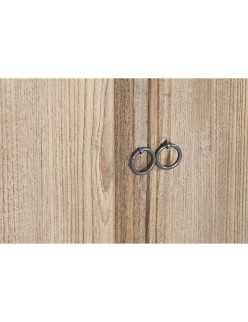 Display Stand Home ESPRIT Natural Teak Mango wood 266 x 46 x 251 cm