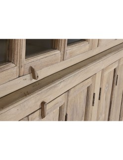 Display Stand Home ESPRIT Natural Teak Mango wood 266 x 46 x 251 cm