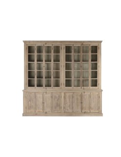 Display Stand Home ESPRIT Natural Teak Mango wood 266 x 46 x 251 cm