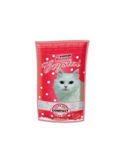 Sabbia per Gatti Super Benek Crystal Compact 3,8 L