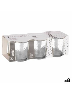 Set de Verres Vivalto 79064 Transparent verre Points 265 ml (8 Unités)