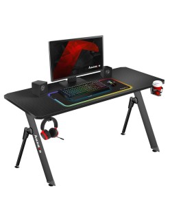 Schreibtisch Huzaro HZ-Hero 2.8 Schwarz 140 x 60 cm