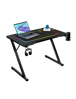 Schreibtisch Huzaro HZ-Hero 1.8 Black Schwarz Stahl