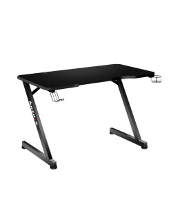 Schreibtisch Gaming Huzaro Hero 2.5 Schwarz Aluminium 120 x 60 cm