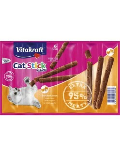 Snack für Katze Vitakraft Cat Stick Huhn Truthahn Lamm