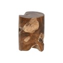 Mesa de apoio Home ESPRIT Natural Teca 30 x 30 x 45 cm