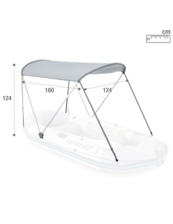 Toldo Intex Gris