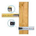 Flexómetro Ferrestock ST 5 m x 25 mm Nylon