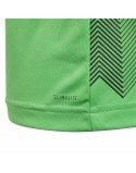 Children's Short Sleeved Football Shirt Adidas Light Green