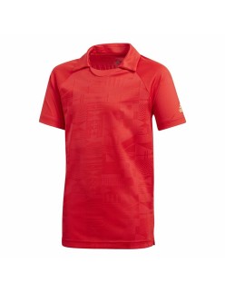 Fato de Treino Infantil Adidas Originals Azul Futebol Vermelho