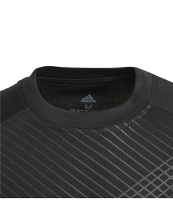 Children's Short Sleeved Football Shirt Adidas Nemeziz Black