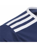 Children's Short Sleeved Football Shirt Adidas Entrada 18 Blue