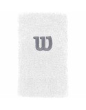 Muñequera Wilson  Extra Wide Blanco