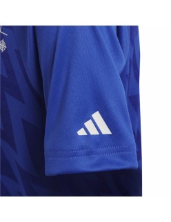 Children's Short Sleeved Football Shirt Adidas Predator Blue