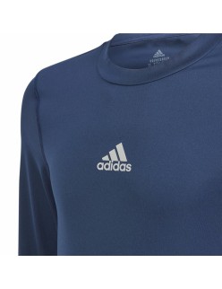 Children's Short Sleeved Football Shirt Adidas Techfit  Blue