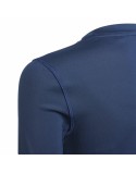 Children's Short Sleeved Football Shirt Adidas Techfit  Blue
