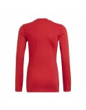 Children's Short Sleeved Football Shirt Adidas Techfit Top Red
