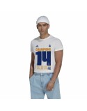 Men's Short-sleeved Football Shirt Adidas Real Madrid Champions 2022