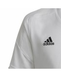 Children's Short Sleeved Football Shirt Adidas Con22 White