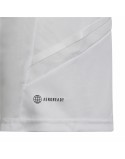 Children's Short Sleeved Football Shirt Adidas Con22 White