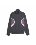 Fato de Treino para Adultos Puma AC Milan Woven Cinzento Cinzento escuro
