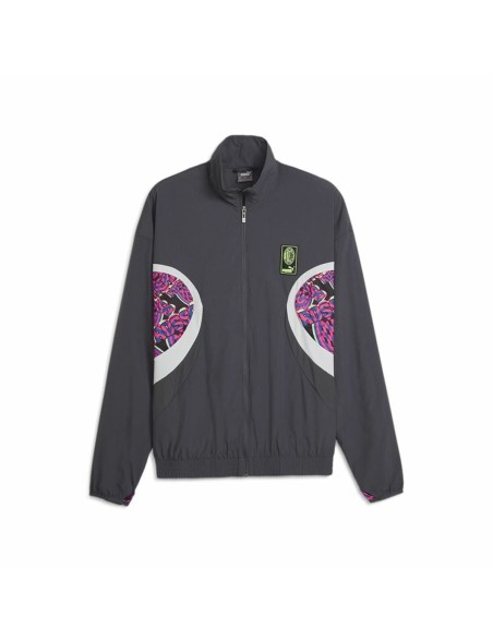 Fato de Treino para Adultos Puma AC Milan Woven Cinzento Cinzento escuro