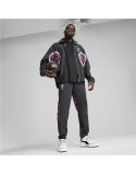 Fato de Treino para Adultos Puma AC Milan Woven Cinzento Cinzento escuro