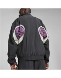 Fato de Treino para Adultos Puma AC Milan Woven Cinzento Cinzento escuro
