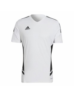 Men's Short-sleeved Football Shirt Adidas Con22 White
