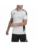 Men's Short-sleeved Football Shirt Adidas Con22 White