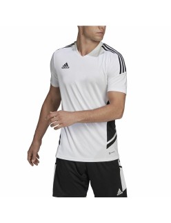Men's Short-sleeved Football Shirt Adidas Con22 White