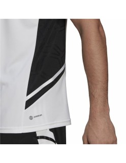 Men's Short-sleeved Football Shirt Adidas Con22 White