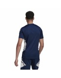 Men's Short-sleeved Football Shirt Adidas Con22 Blue