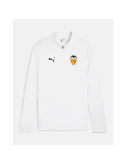 Sweatshirt de Treino para Adultos Puma Valencia CF 24/25 Training Branco