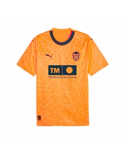 Men's Short-sleeved Football Shirt Puma Valencia CF 3rd Kit 23/24 Orange