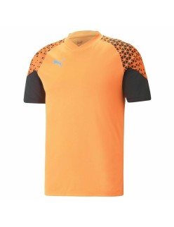 Men's Short-sleeved Football Shirt Puma Individual Cup Training