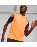 Men's Short-sleeved Football Shirt Puma Individual Cup Training