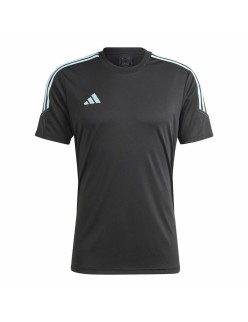 Men's Short-sleeved Football Shirt Adidas Tiro23 Cb Trjsy Black
