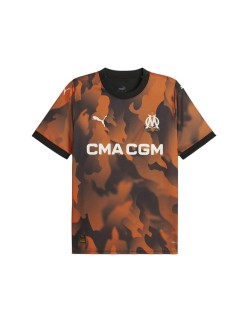 Men's Short-sleeved Football Shirt Puma Olympique de Marsella