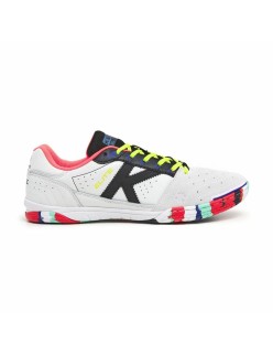 Adult's Indoor Football Shoes Kelme Elite White Black