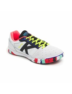 Adult's Indoor Football Shoes Kelme Elite White Black